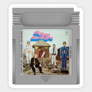 The Gilded Palace of Sin Game Cartridge Sticker